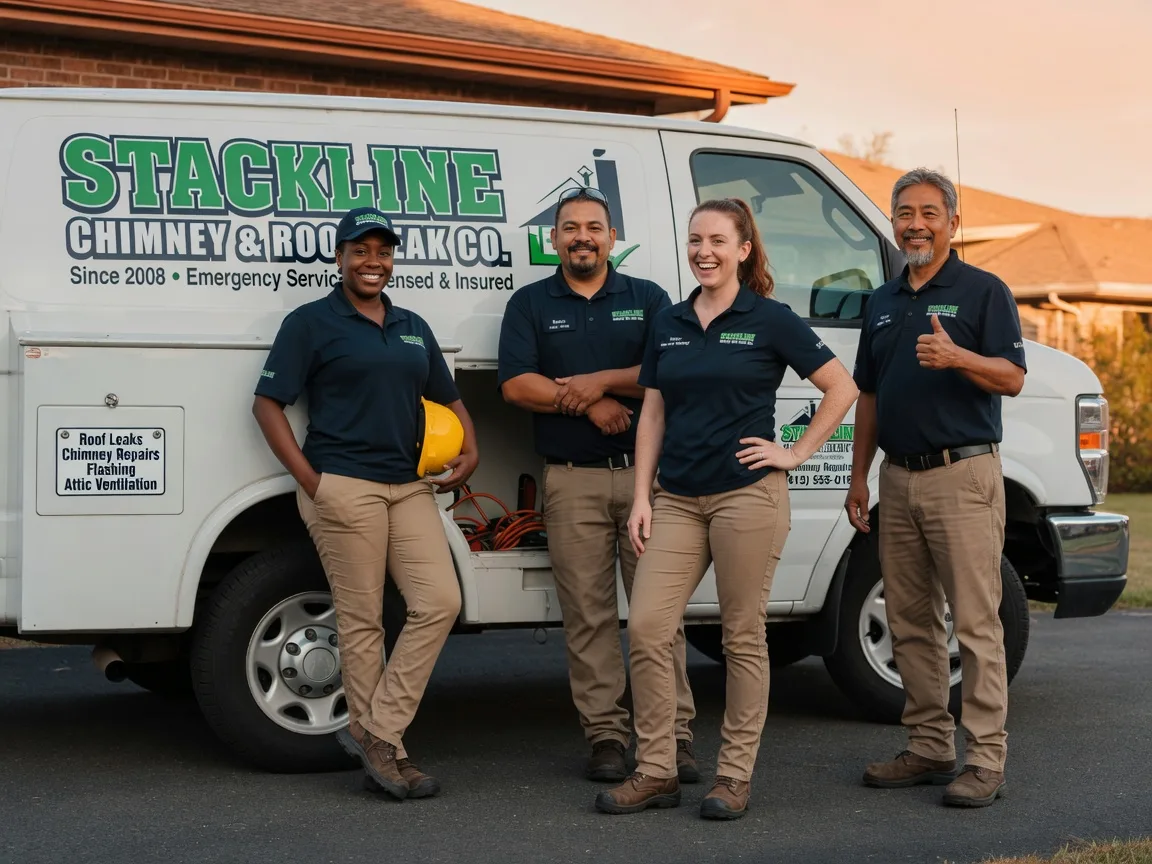Chimney flashing repair company in Mullins, SC